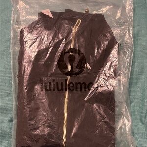 Lululemon Black Jacket with Gold Zipper